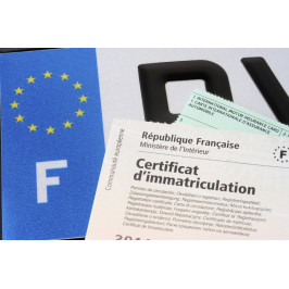 Frais de mise à la route et carte grise