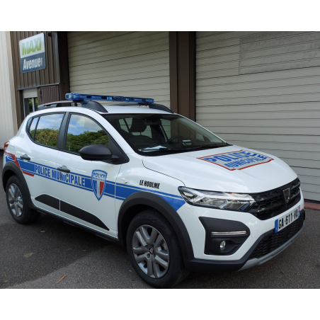 Location à la semaine - Dacia Sandero Stepway - 2022- eco-G 100 - Police Municipale (contrat+assurance à nous retourner)