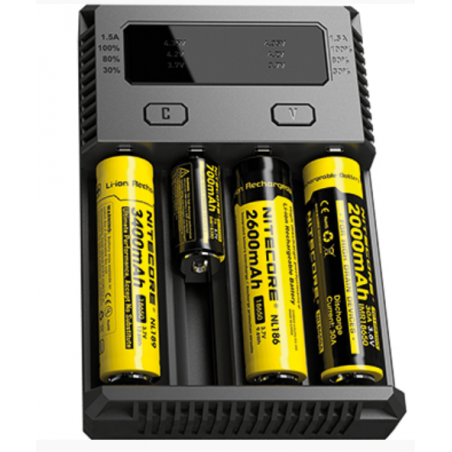 Chargeur 4 accus - Nitecore