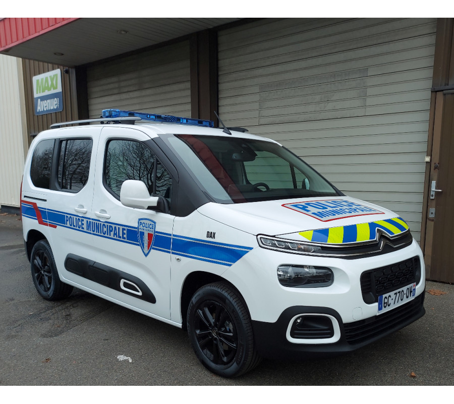 Kit Sérigraphie véhicule léger Police Municipale