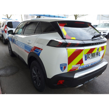 Balisage rouge et jaune