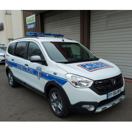 Kit sérigraphie véhicule léger Police Municipale