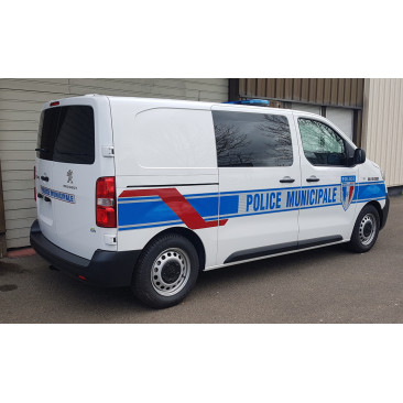 Kit sérigraphie grand véhicule Police Municipale