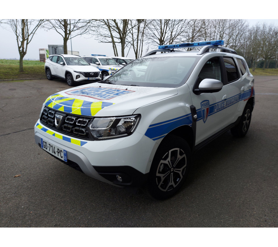 Kit sérigraphie véhicule léger Police Municipale