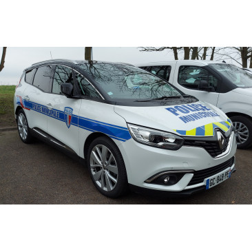 balisage jaune et bleu