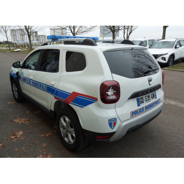 Dacia Duster équipée Police municipale