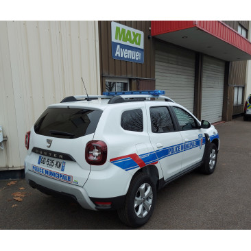 Dacia Duster équipée Police municipale