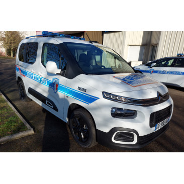 Kit sérigraphie véhicule léger police municipale