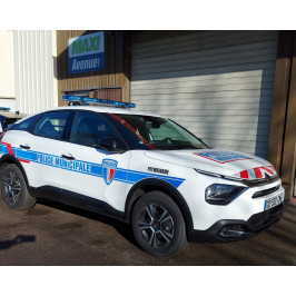 Kit sérigraphie véhicule léger police municipale