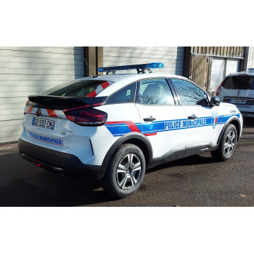 Citroën C4 aircross équipée police municipale