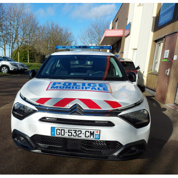 Citroën C4 aircross équipée police municipale