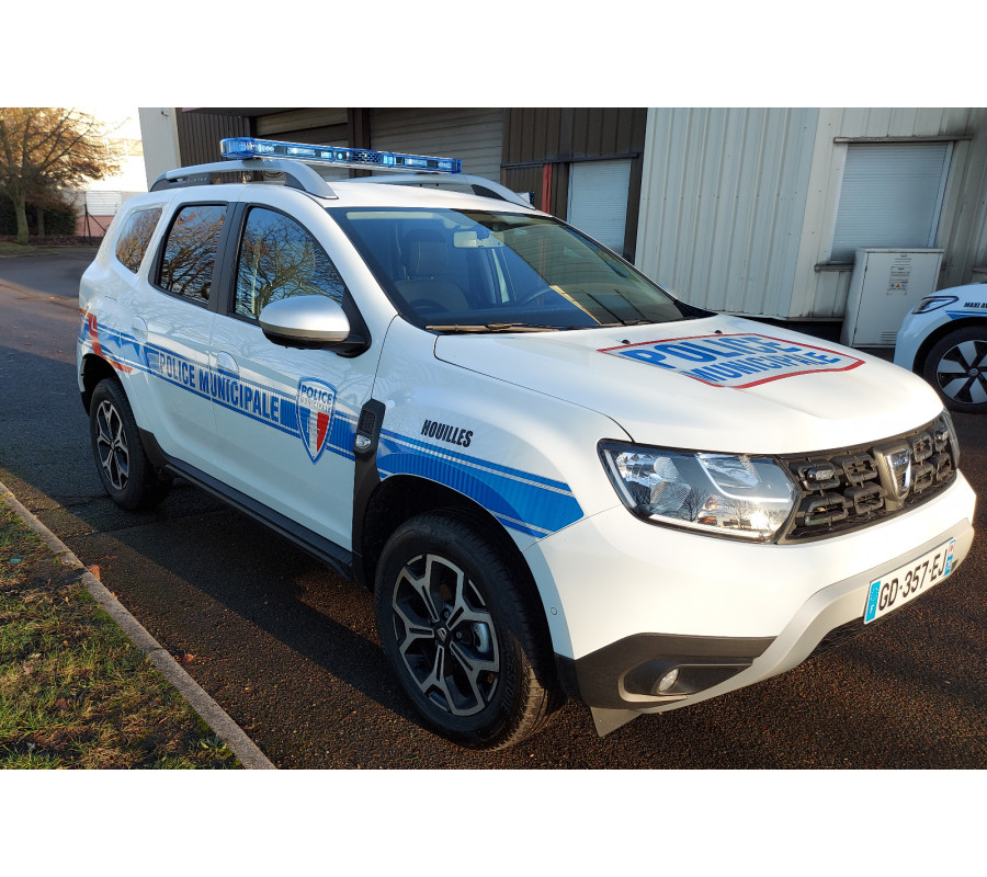 Kit sérigraphie véhicule léger police municipale