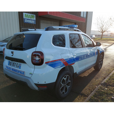 Dacia Duster équipée police municipale