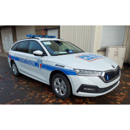 Kit sérigraphie véhicule léger police municipale