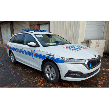 Kit sérigraphie véhicule léger police municipale