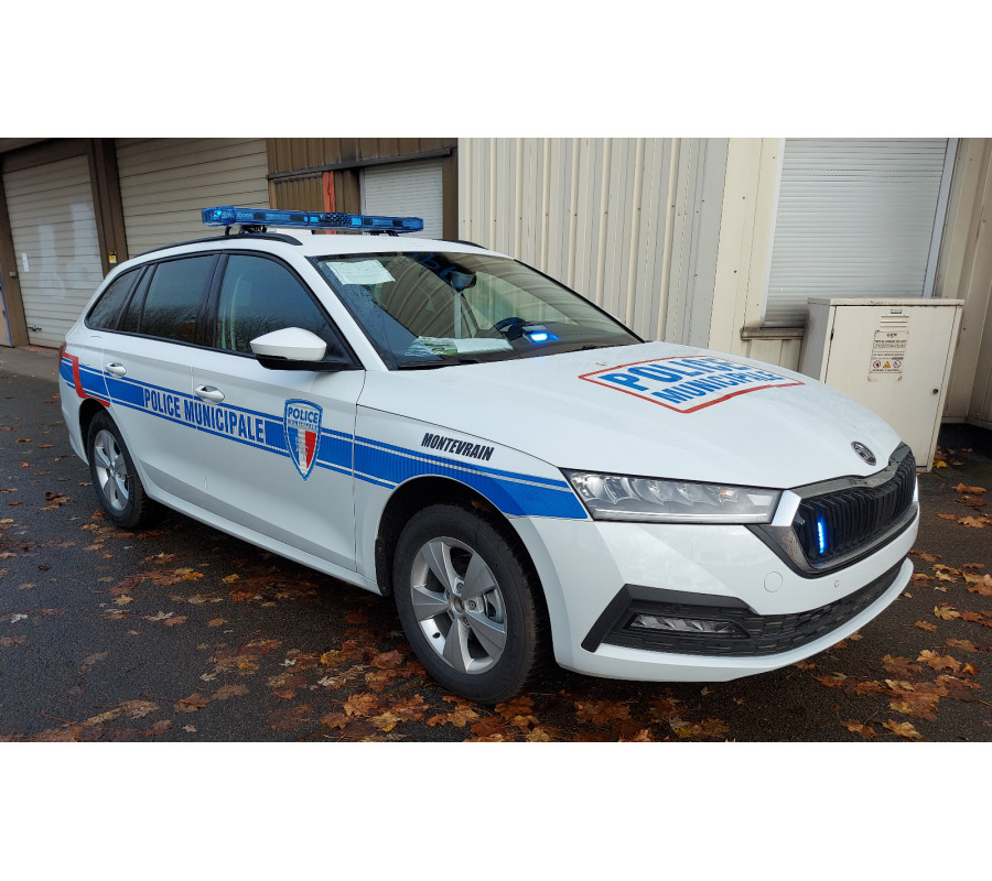 Kit sérigraphie véhicule léger police municipale