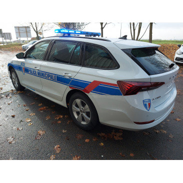 Skoda Octavia équipée police municipale