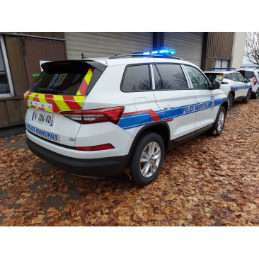 Skoda Kodiaq équipée Police Municipale