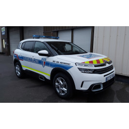 Paire de lettrine au nom de la ville