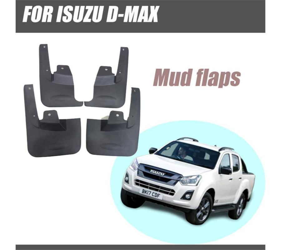 Bavette avant et Arrière pour Isuzu D-Max
