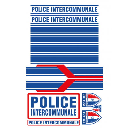 Kit de Sérigraphie Police Intercommunale