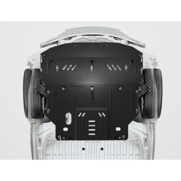 Plaque de protection pour réservoir de Duster