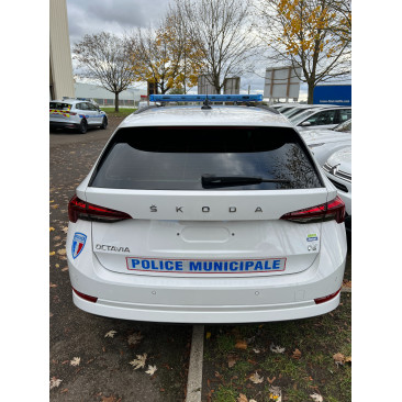 Skoda Octavia Hybride Équipée Police Municipale