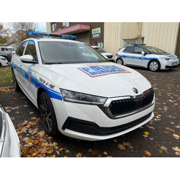 Paire de lettrine au nom de la ville