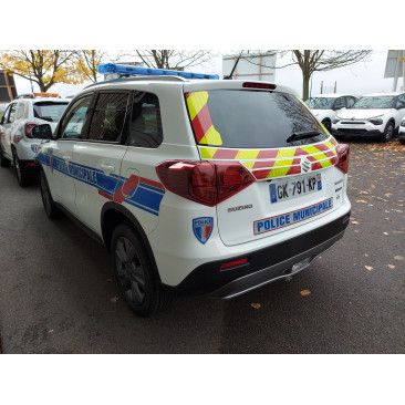 Balisage rouge et jaune