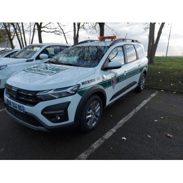 Paire de lettrine au nom de la ville