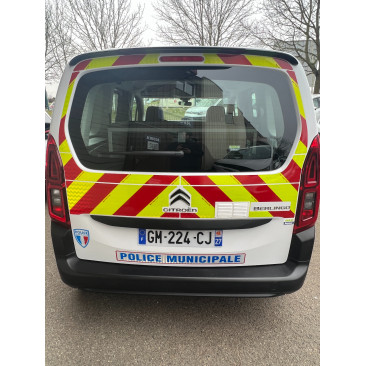 balisage jaune et rouge