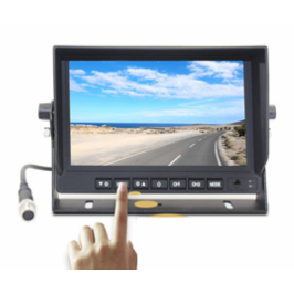 Kit de rétrovision audio écran 7" + 1 caméra IP 69K + câble 15M