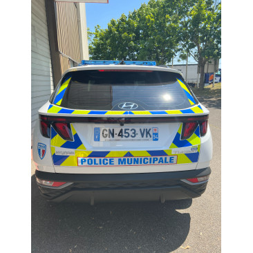 Hyundai Tucson Hydrid Equipé Police Municipale
