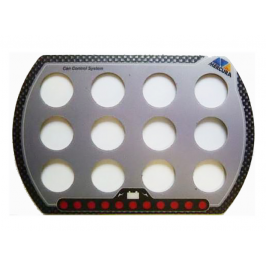 Sérigraphie/Lexan pour boîtier de commande 11 touches