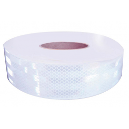 Microprisme Blanc 50m x 55mm 3m - classe B - Blanc