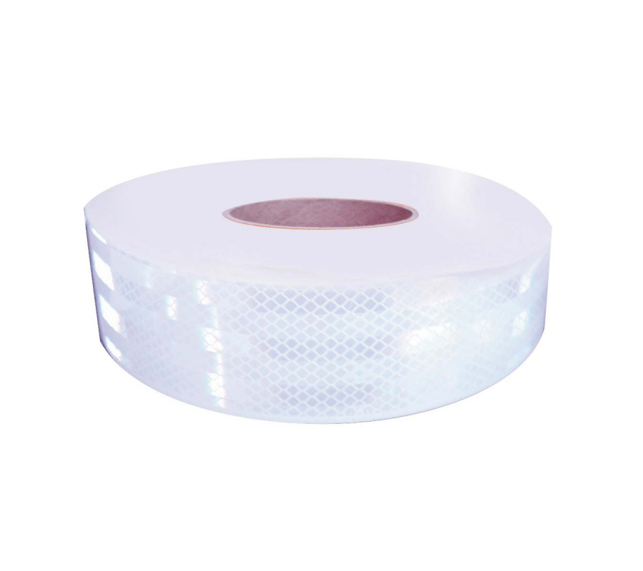 Microprisme Blanc 50m x 55mm 3m - classe B - Blanc Microprisme Blanc 50m x 55mm 3m - classe B - Blanc