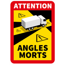 Adhésif Angles morts pour poids lourd