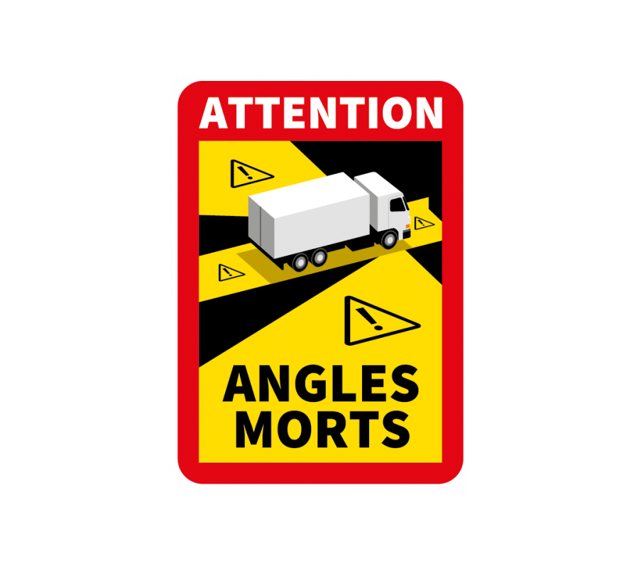 Adhésif Angles morts pour poids lourd Adhésif Angles morts pour poids lourd