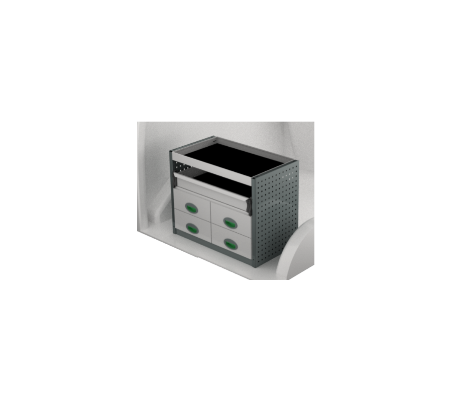 Meuble de rangement pour coffre de Rifter