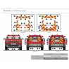Dacia Duster de 2022 - Rouge & Jaune - Avant + Arrière