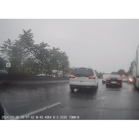 Vidéo embarquée Moto, 2 caméras, avant & arrière, UHD 2K, WiFi, 1440P, DVR, suivi GPS