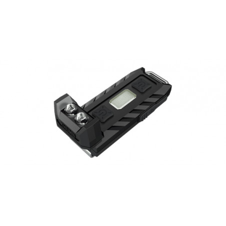 Lampe Cravate Thumb - LED UV 365nm - Tête inclinable 120° - 45 Lumens - Mode Police B&R - Rechargeable Micro-USB - IP65