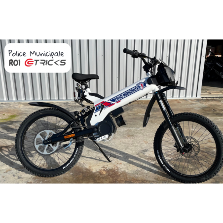 eTricks R01 cyclomoteur 100% électrique POLICE MUNICIPALE