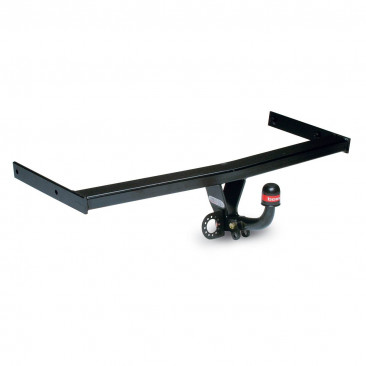 Attelage mixte avec faisceau 13 broches pour Kangoo pick up en montage usine