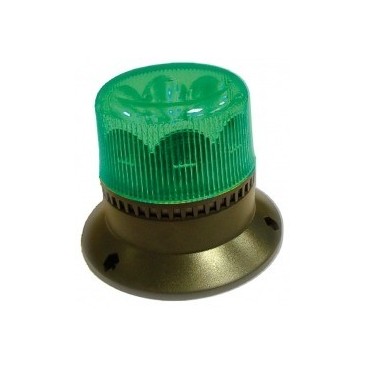 Gyroled rotatif Vert - classe 1 - embase ISO - 10/30V