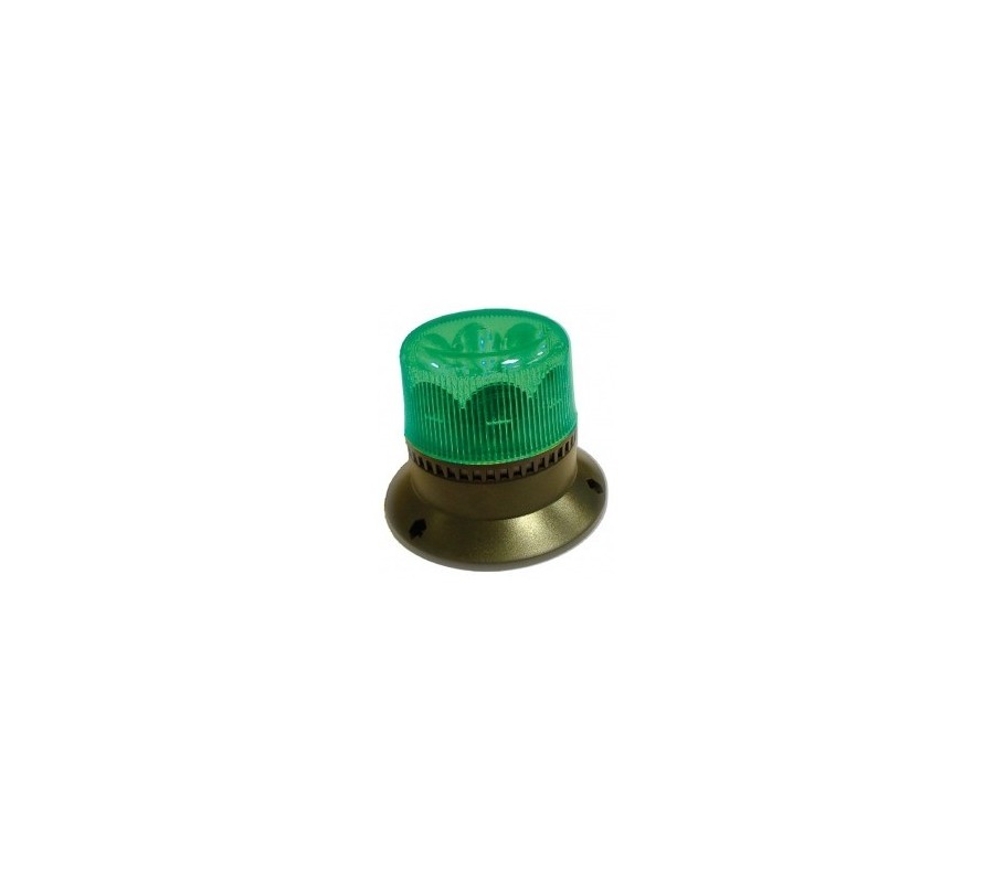 Gyroled rotatif Vert - classe 1 - embase ISO - 10/30V