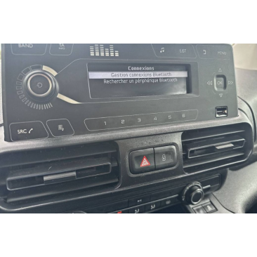 CITROEN Berlingo Taille M PureTech 110 S&S BVM6 Live, blanc, du 01/03/2021, Moins de 35.000 Kms