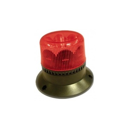 Gyroled rotatif Rouge - Fixation Autonome Magnétique avec chargeur 12V