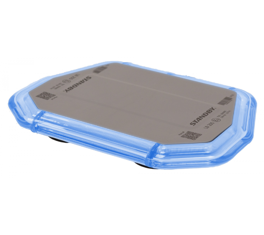 Mini Rampe ORTUS Bleu 30*22*2.5 cm - Feux bleus - fixation magnétique - PAC