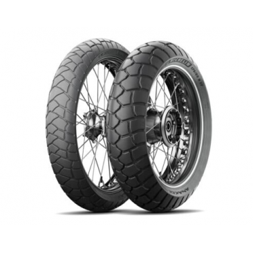 Pneu Michelin ANAKEE ADVENTURE  150/70R17 69 V arrière, Radial,+ Pneu Michelin ANAKEE ADVENTURE  90/90-21 54 V avant, Diagonal